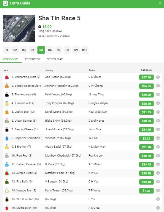 Sha Tin preview