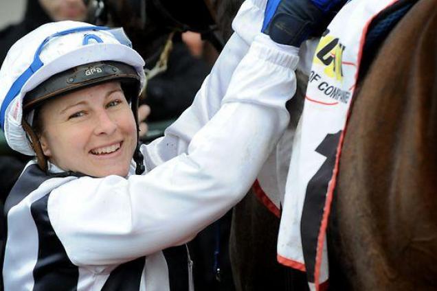 Jockey Clare Lindop is tying the knot tomorrow