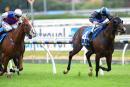 Tycoon Tara kicking clear to grab the win
