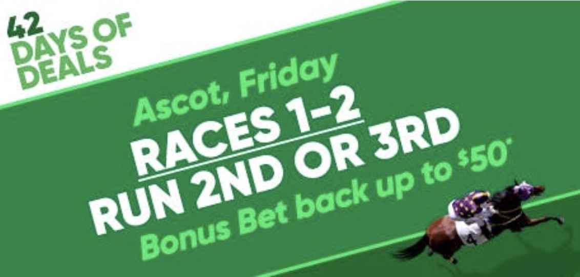 Find here the Bookmaker specials for the upcoming weekend