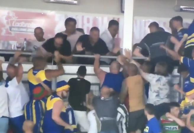 Super League brawl breaks out both on and off the field