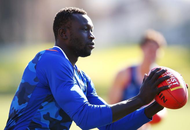 Majak Daw in hospital after Bolte Bridge incident